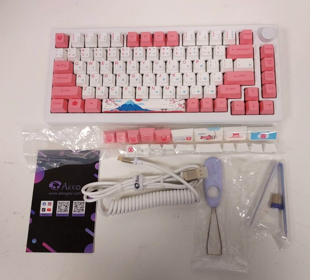 AKKO MOD007B HE PC Tokyo Edition Wireless Compact Mechanical Keyboard