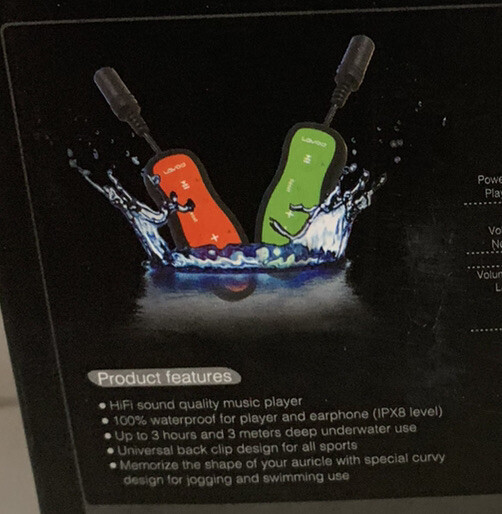 Aquacube MP3 Player