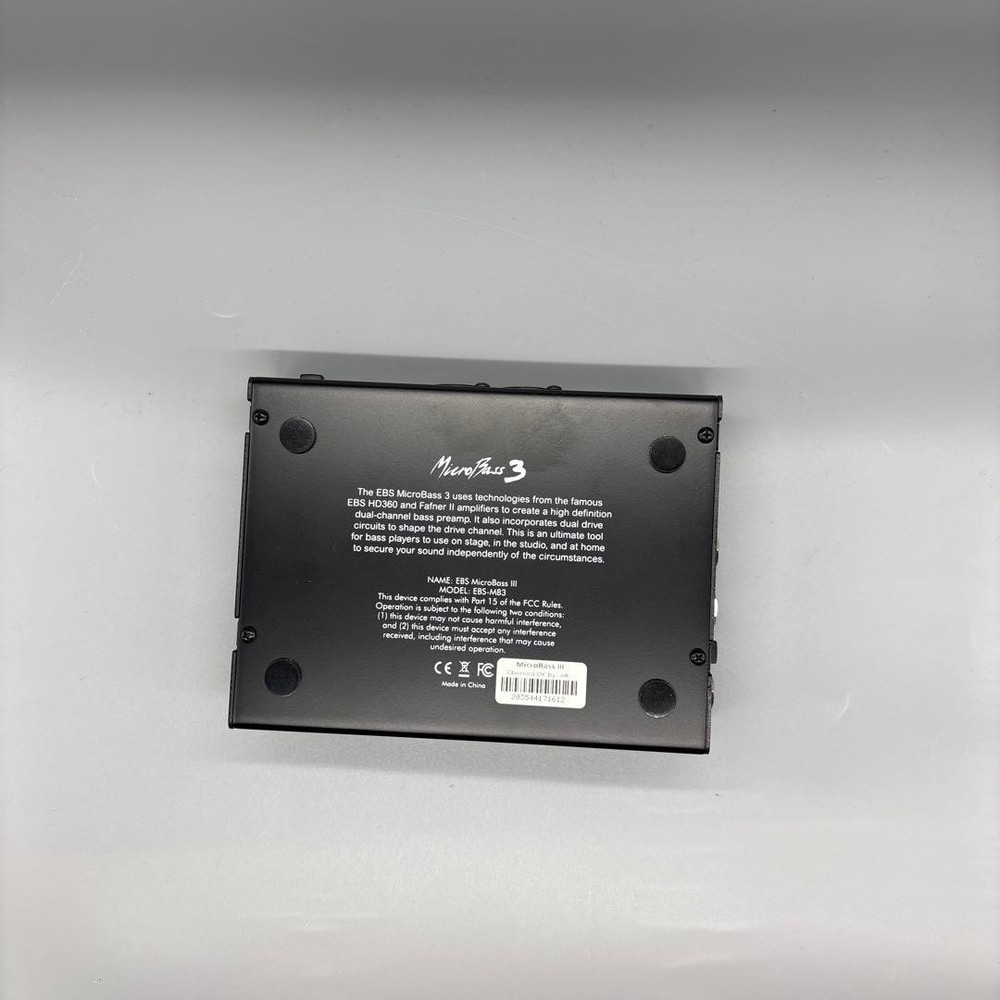 EBS MicroBass 3 Dual Pre