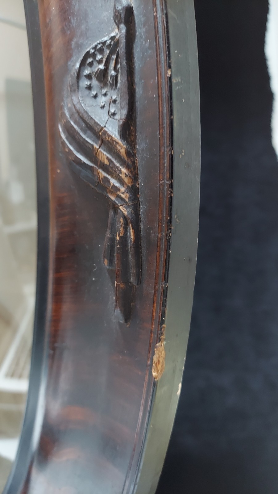 WWI Named Soldier Photo Dog Tags Convex Glass Military Frame