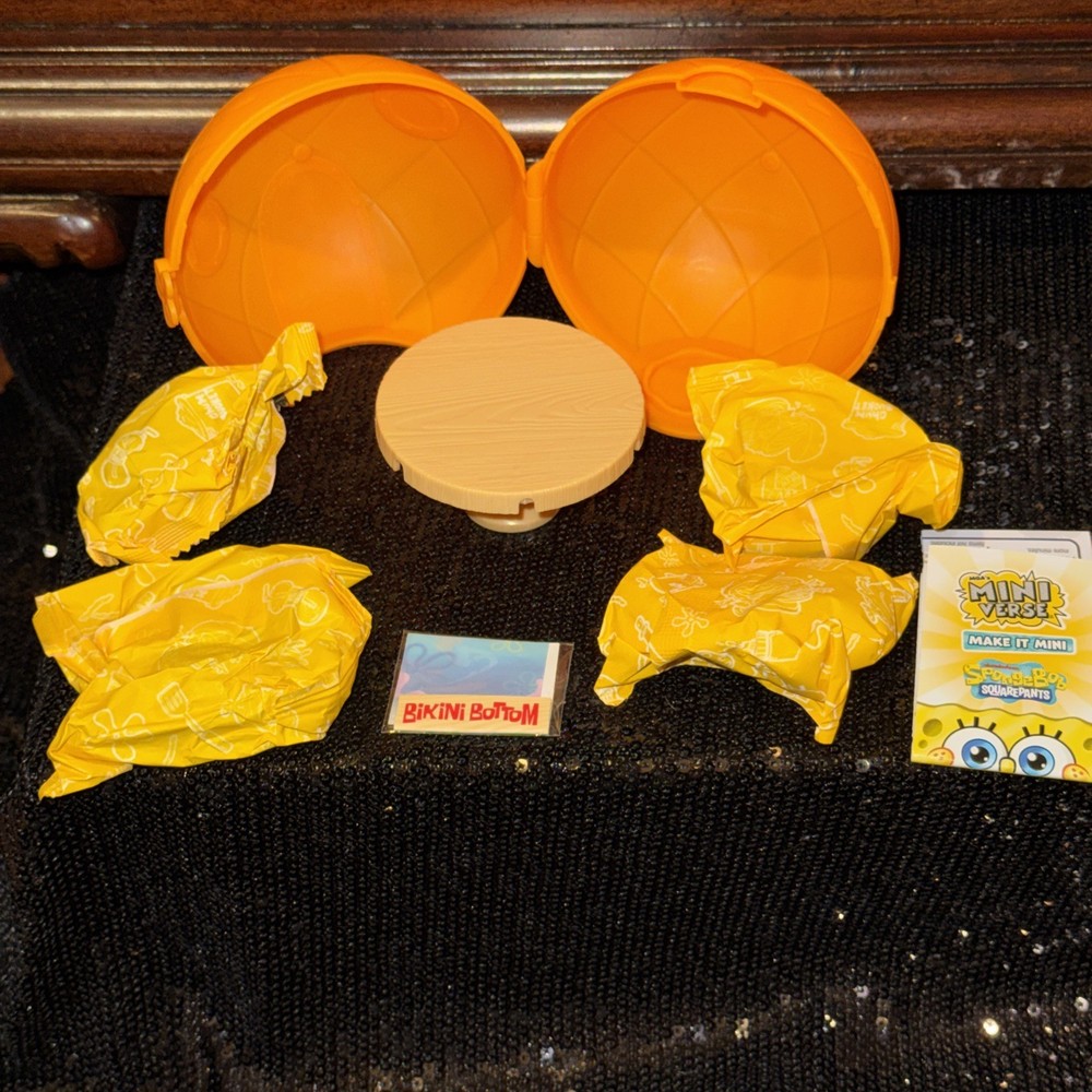 MGA's Miniverse Make It Mini Spongebob Squarepants~HTF Bikini Bottom