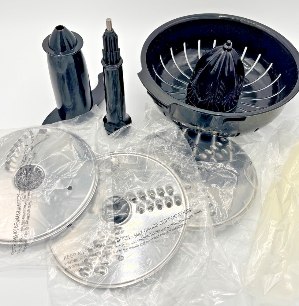 Cook’s Essentials 94730 Multi-Function Food Processor Blender Citrus Press Slice