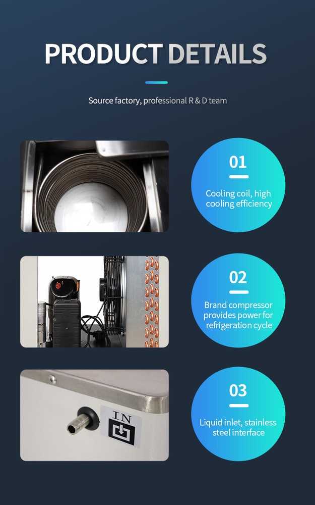 30L -30℃ Lab Cooling Chiller with Recirculating Pump for Recctors