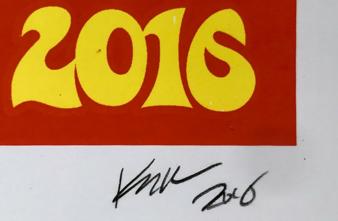 Primus Poster 2016 signed by Frank Kozik