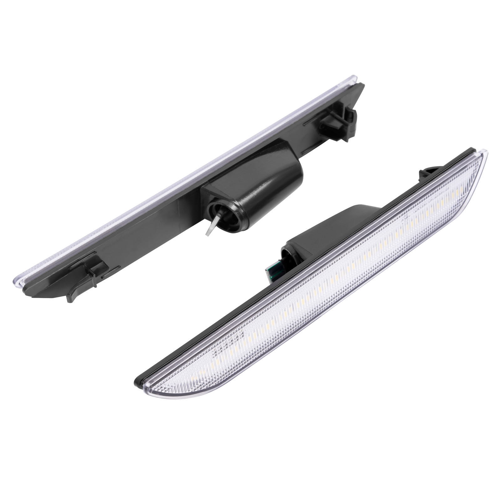 Rear Clear LED Side Marker Lights Bumper Lamps For Ford Mustang 2015-2023 LH&RH