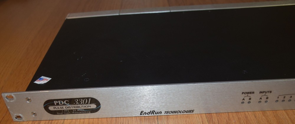 EndRun Technologies PDC 3301 Pulse Distribution Amplifier 2x10 1 PPS - 25 MPPS