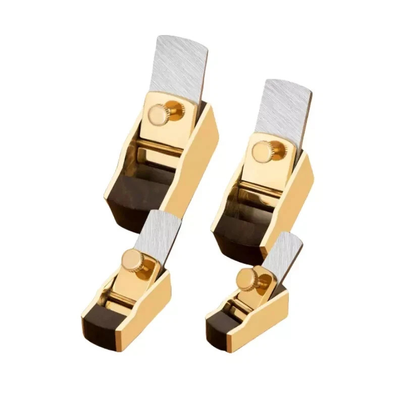 5pcs smooth flat bottom brass wrap blackwood planes ,violin/viola making tool
