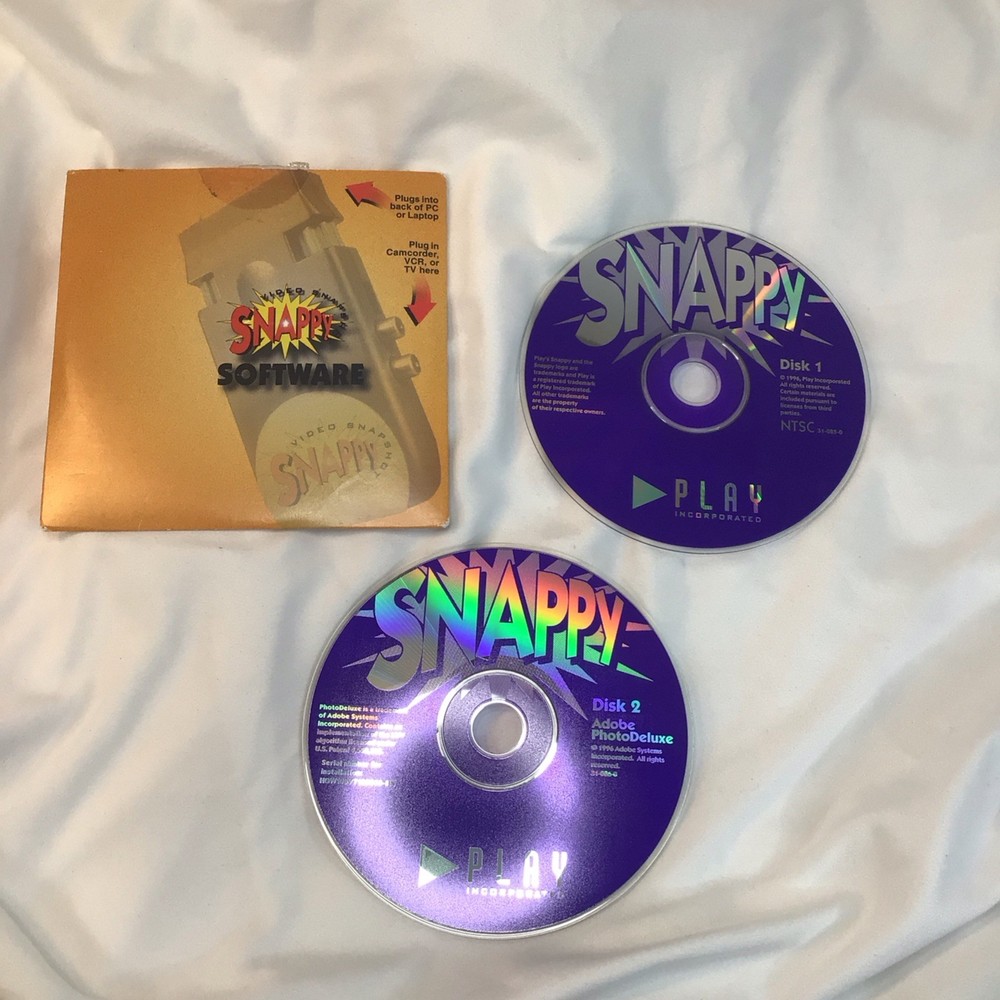 Snappy 2 Disc Software Vintage