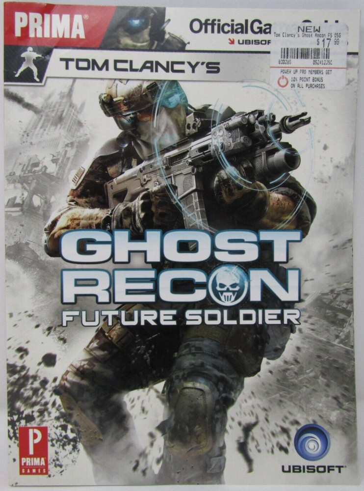 Prima Games Tom Clancy's Ghost Recon Future Soldier Game Guide