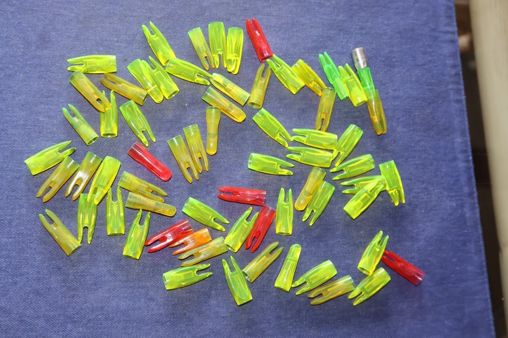 Micellaneous Archery Points,Inserts,and Knocks for Building Your Own Arrows