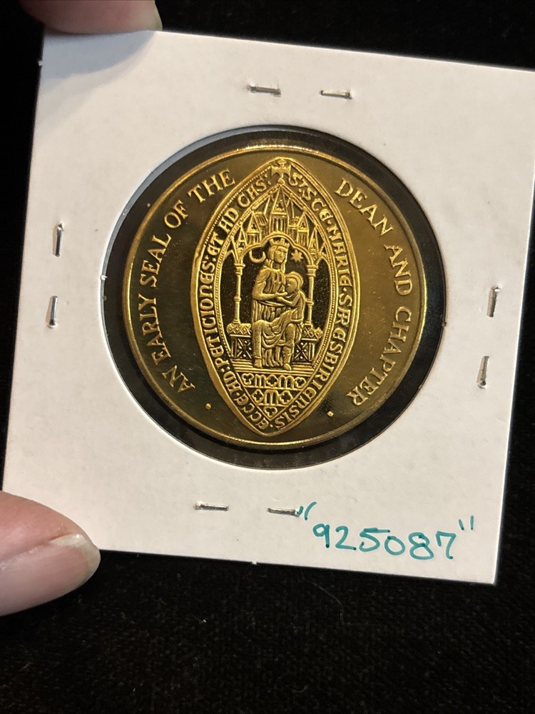 Salisbury Cathedral Bronze Token “925087”