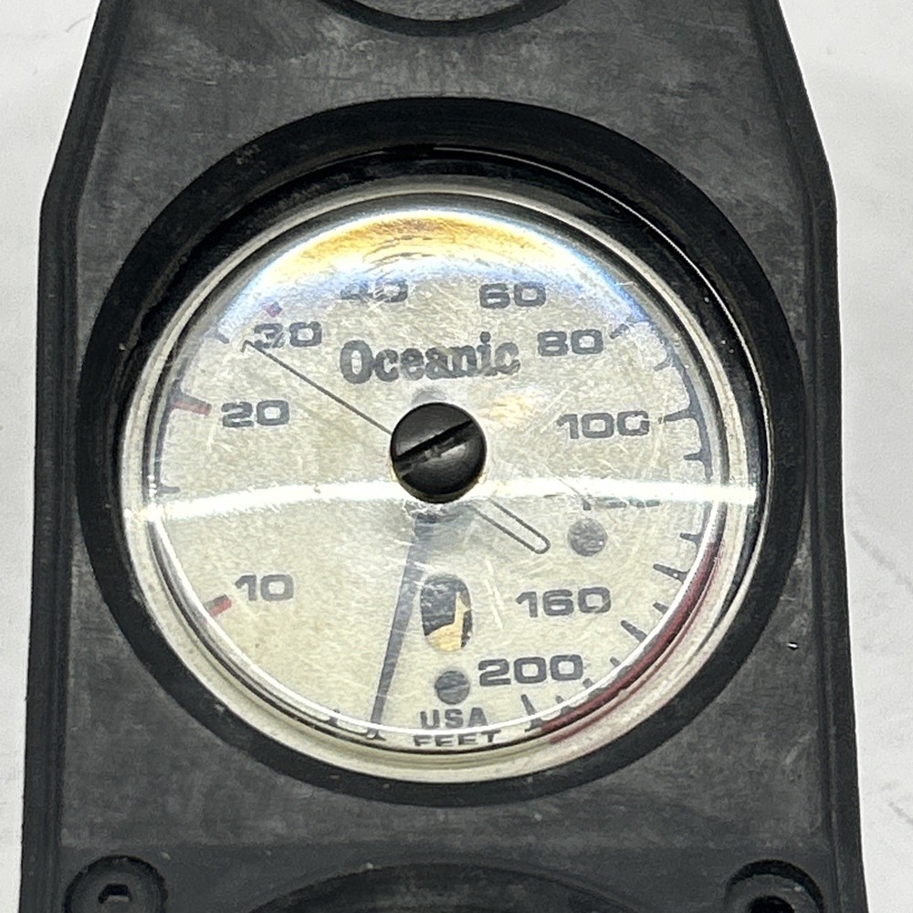 Sherwood Scuba Double Gauge Console. Tested.