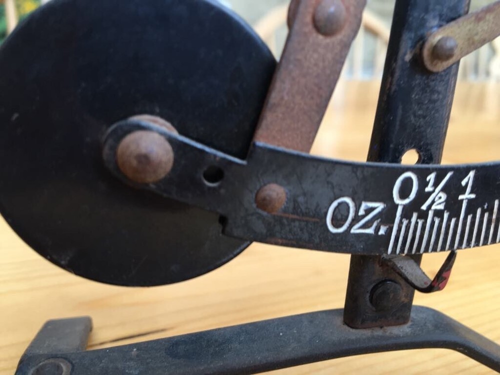 Antique Letter Scales