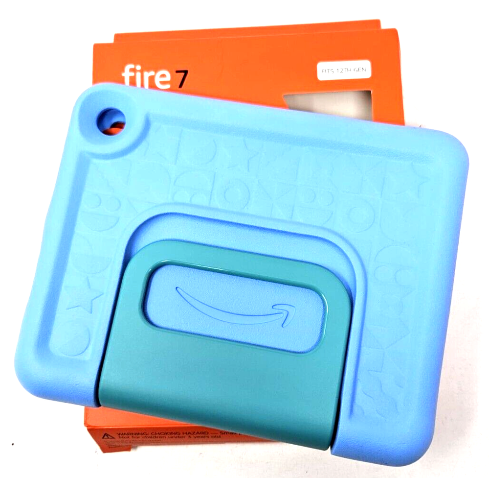 Amazon Kid-Proof Case for Fire 7 tablet (Compatible w/12th generation 2022 Blue
