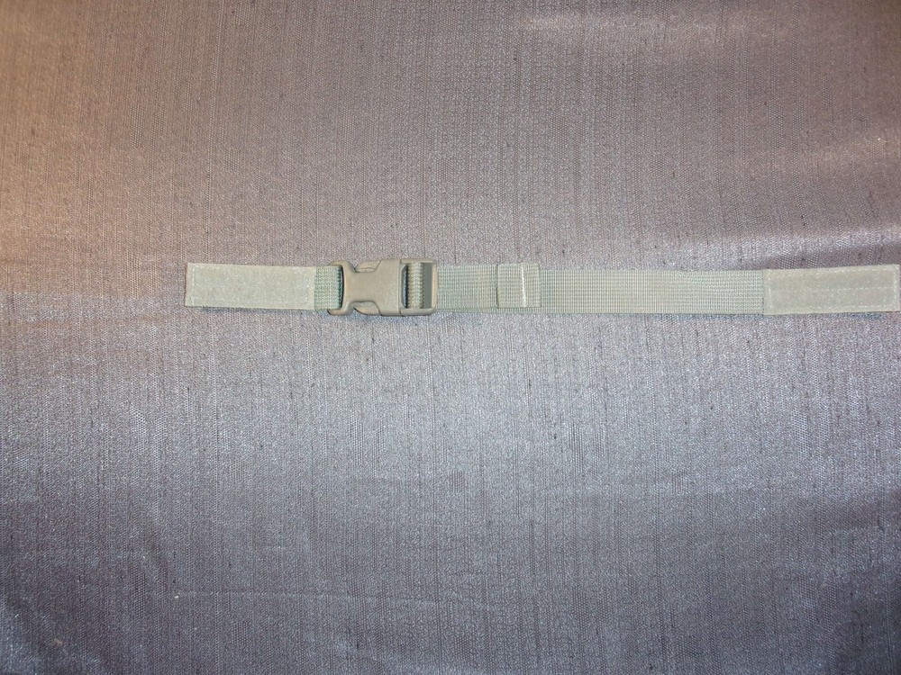 SAGE GREEN HOOK AND LOOP ATTACHMENT BAND SECURING STRAP MILITARY 15X1.5