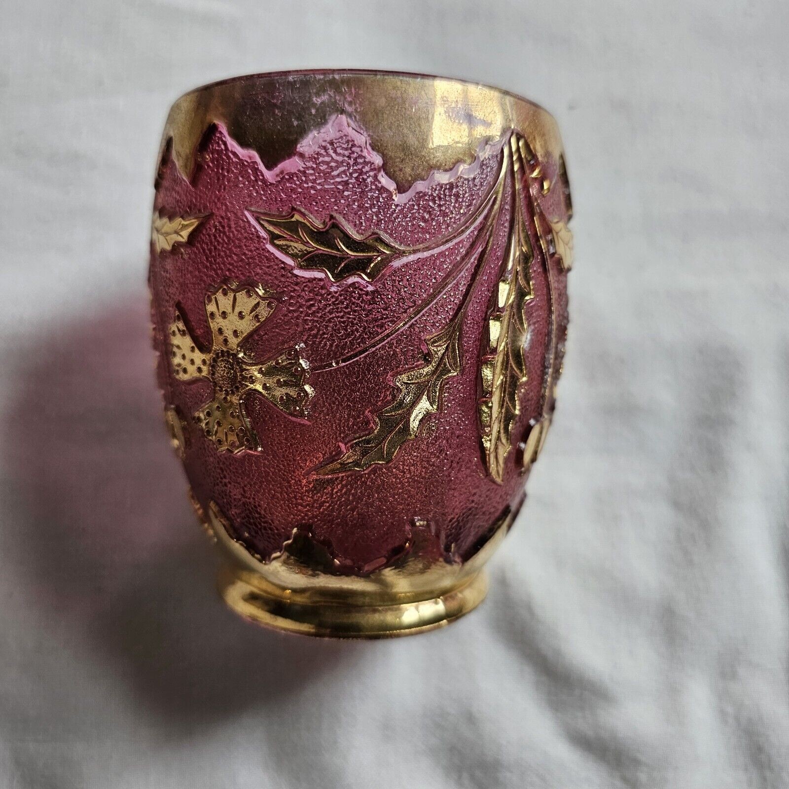 Delaware Glass Ruby 4 piece Set