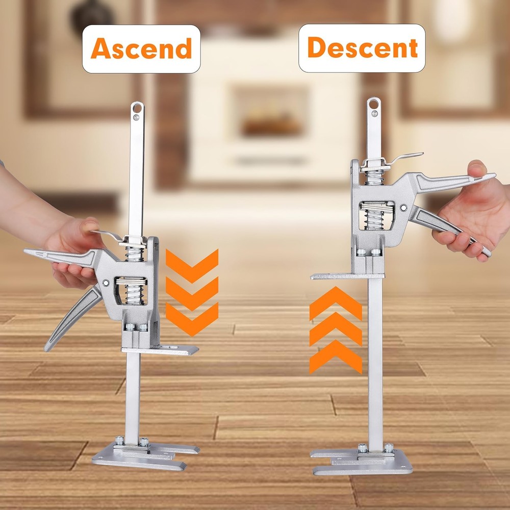 Labor Saving Arm Jack 2 Pack, Hand Lifting Jack Tool, Multi-Function Height A...