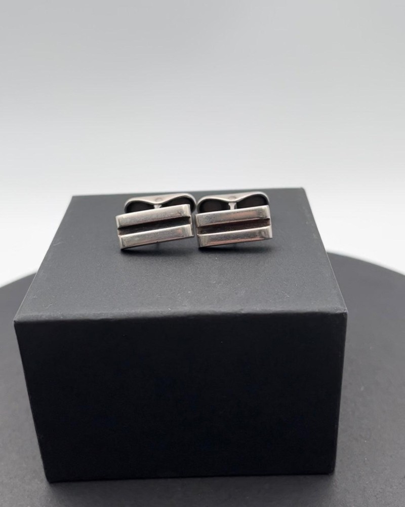 Georg Jensen Sterling Silver Cuff Link