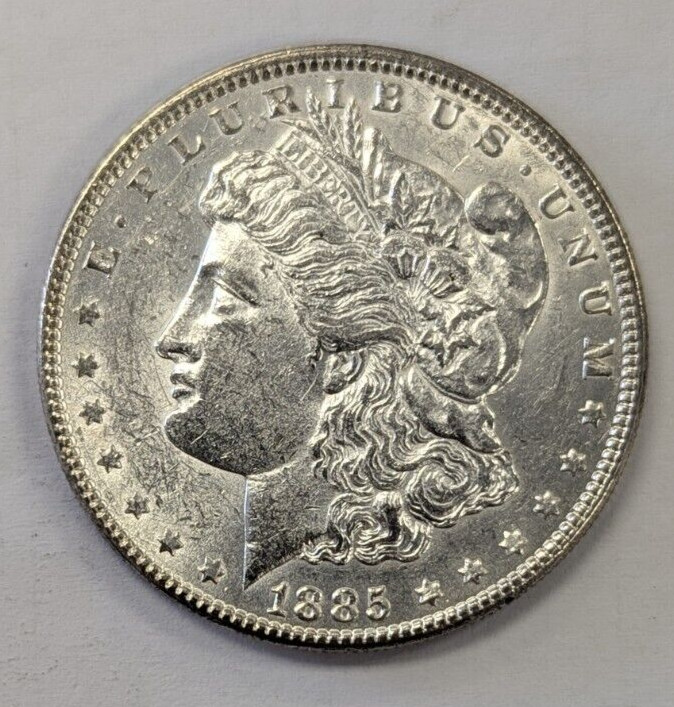 1885-P Morgan Silver Dollar ~ #481