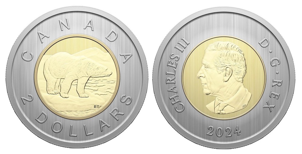 Canada 2024 Regular Specimen Toonie!!