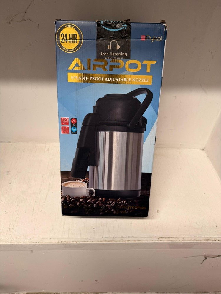 Airpot Splash-proof Adjustable Nozzle 120qz