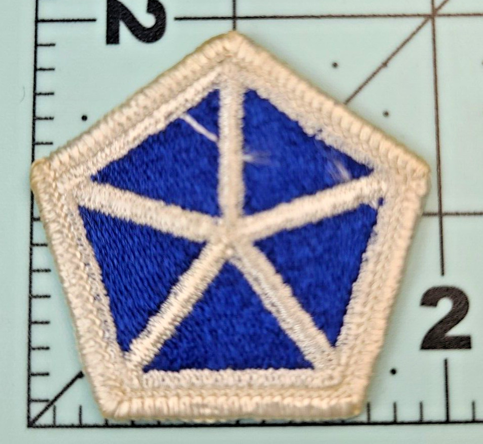 US ARMY 5TH (V) ARMY CORPS UNIT PATCH WWII (ORIGINAL)