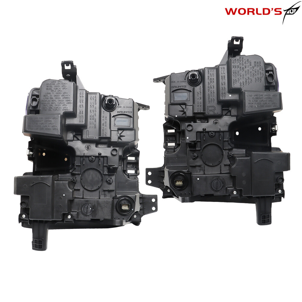 For 2019-2021 Chevy Silverado1500 LH&RH Headlights Assembly LED W/Halogen Signal