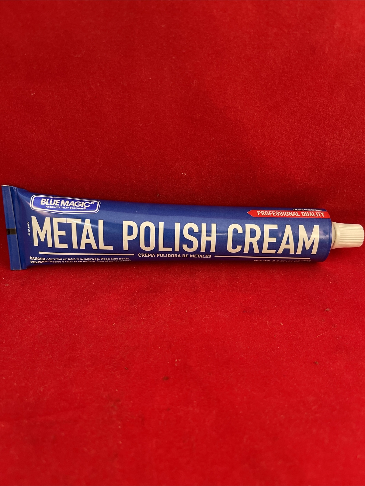 Blue Magic Metal Polishing Cream 100 grams 3.5 oz