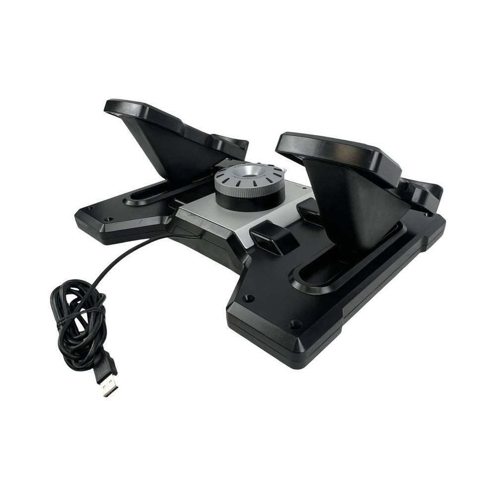 Logitech G Flight Simulator Rudder Pedals J-U0005 PC USB - Tested
