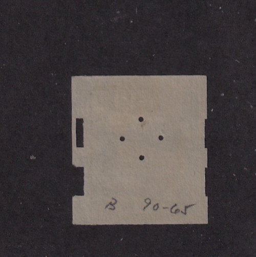 US #343 Schermack Type III, Control Pattern 13579 (118K)