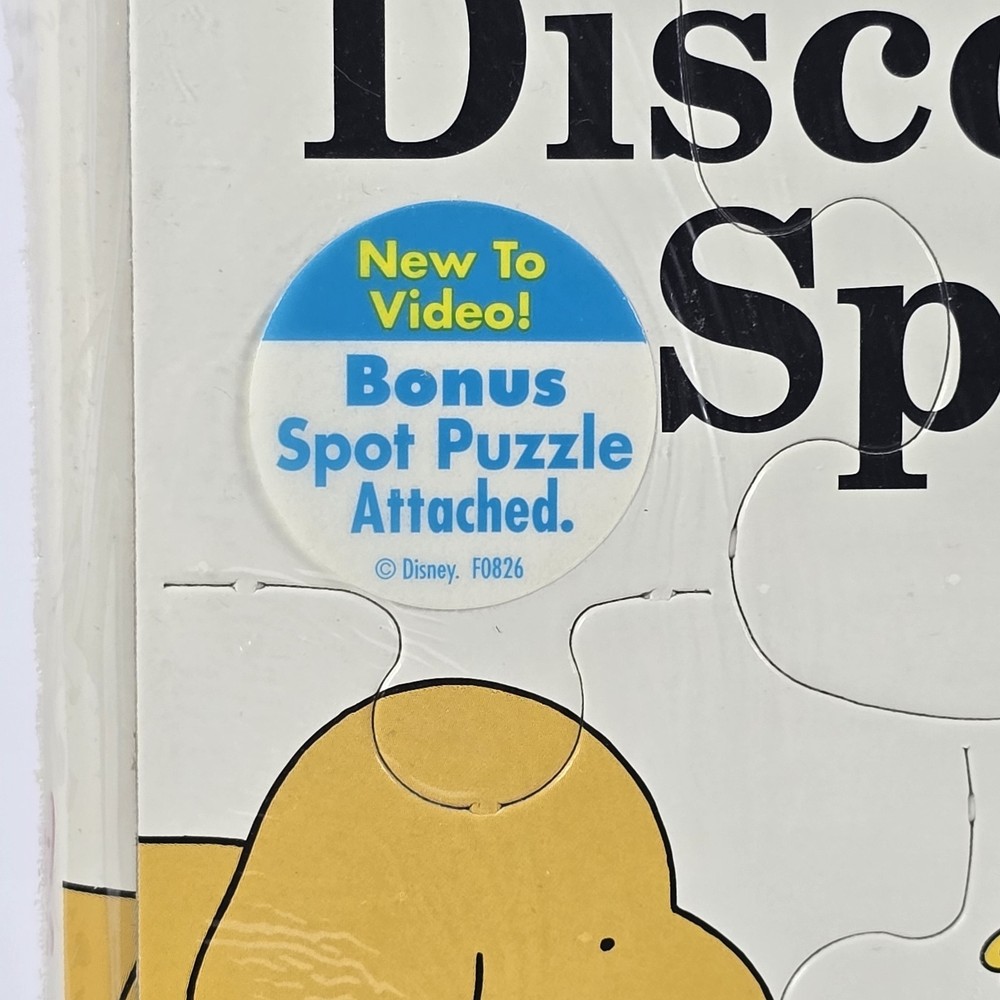 Discover Spot (VHS, 2000) Sealed w/ Puzzle!