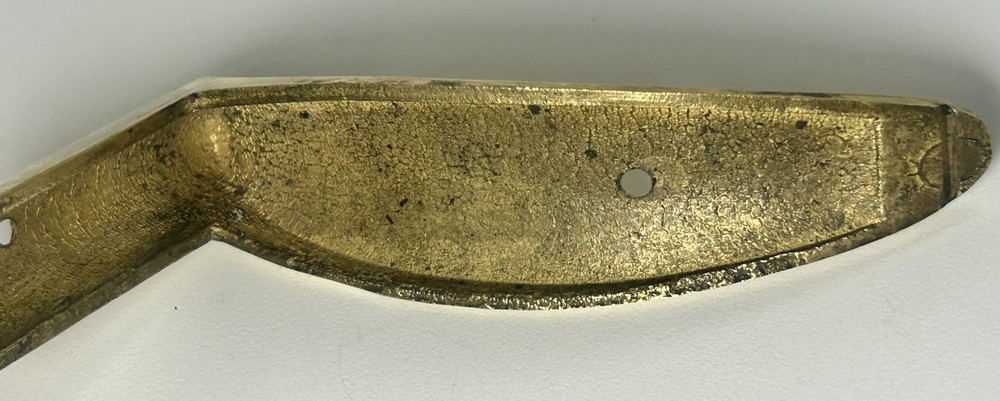 CVA Kentucky Sidelock Muzzleloader Brass Buttplate With Screws