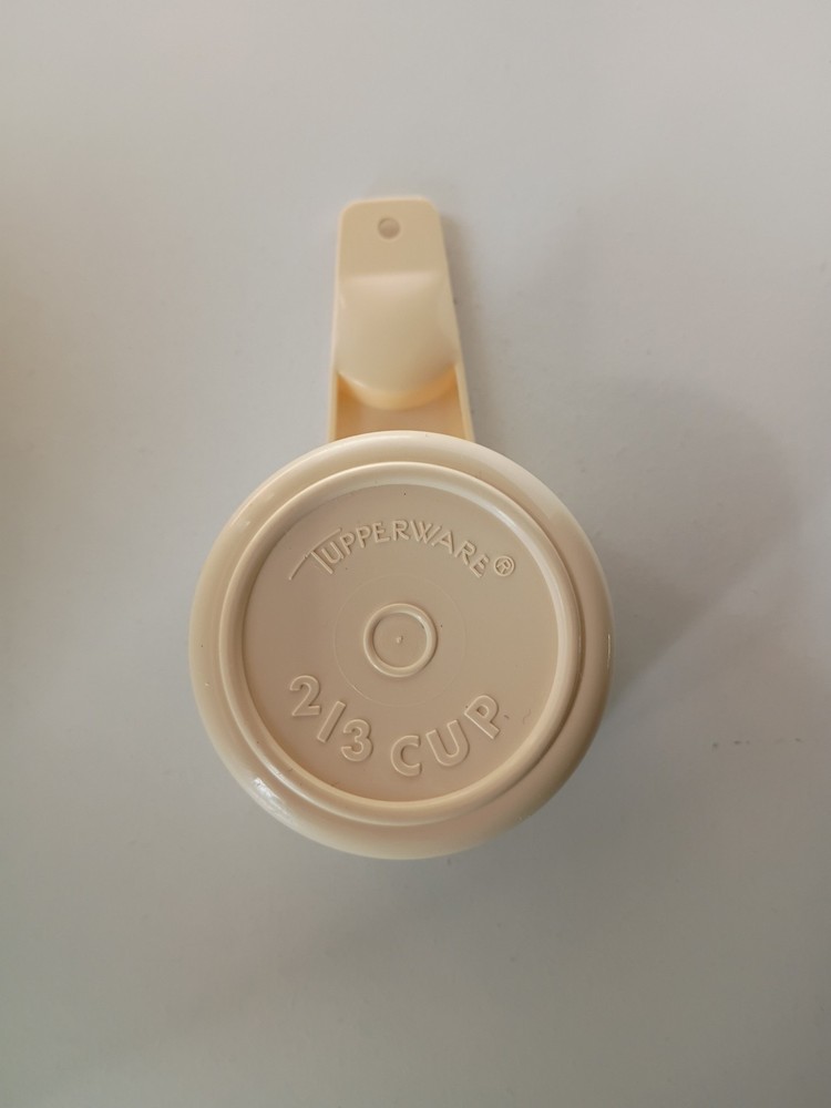 Tupperware 2/3 Measuring Cup Replacement Almond