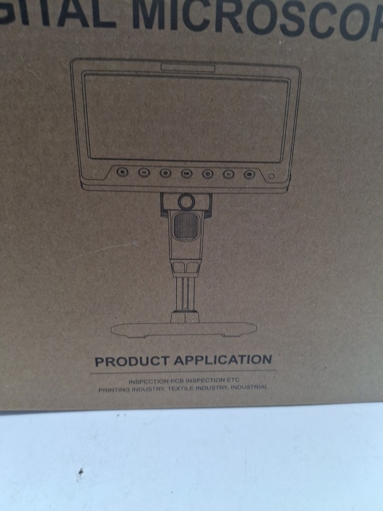 CIMERL Digital Microscope 7 Inch LCD Display 1200X Magnification