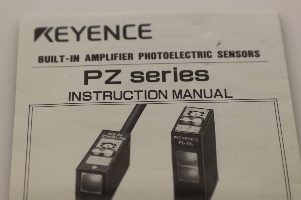 KEYENCE PZ-101 Photoelectric Sensor
