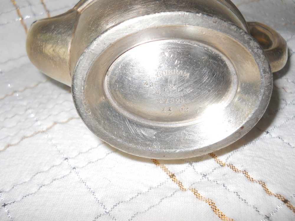 Antique Gorham Silver Solder Teapot De Mets