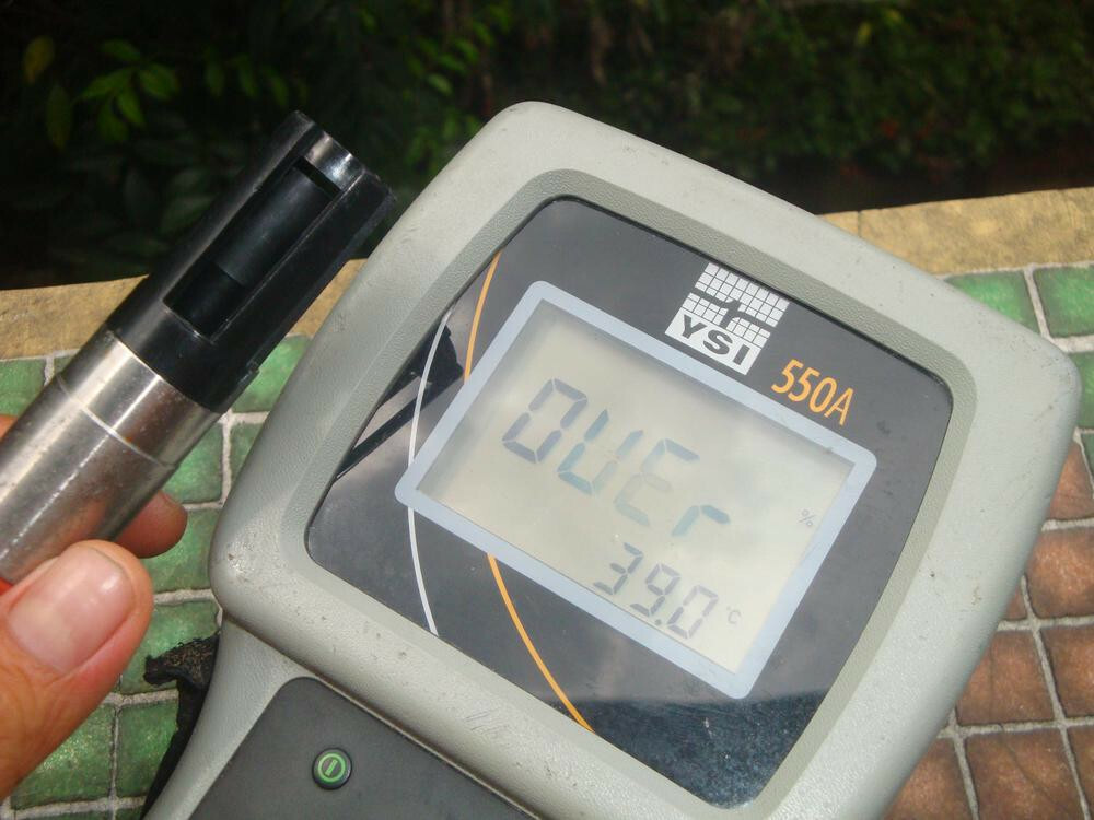 Fault Wrong Data YSI 550A Handheld Dissolved Oxygen Meter