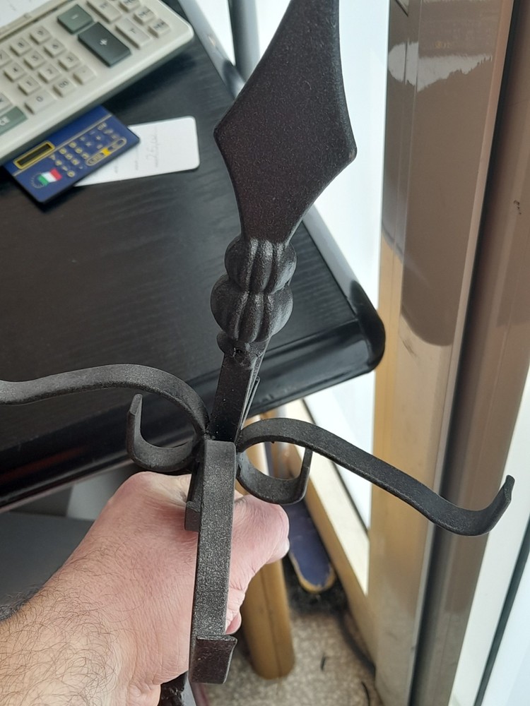 VINTAGE FIREPLACE TOOL HOLDER