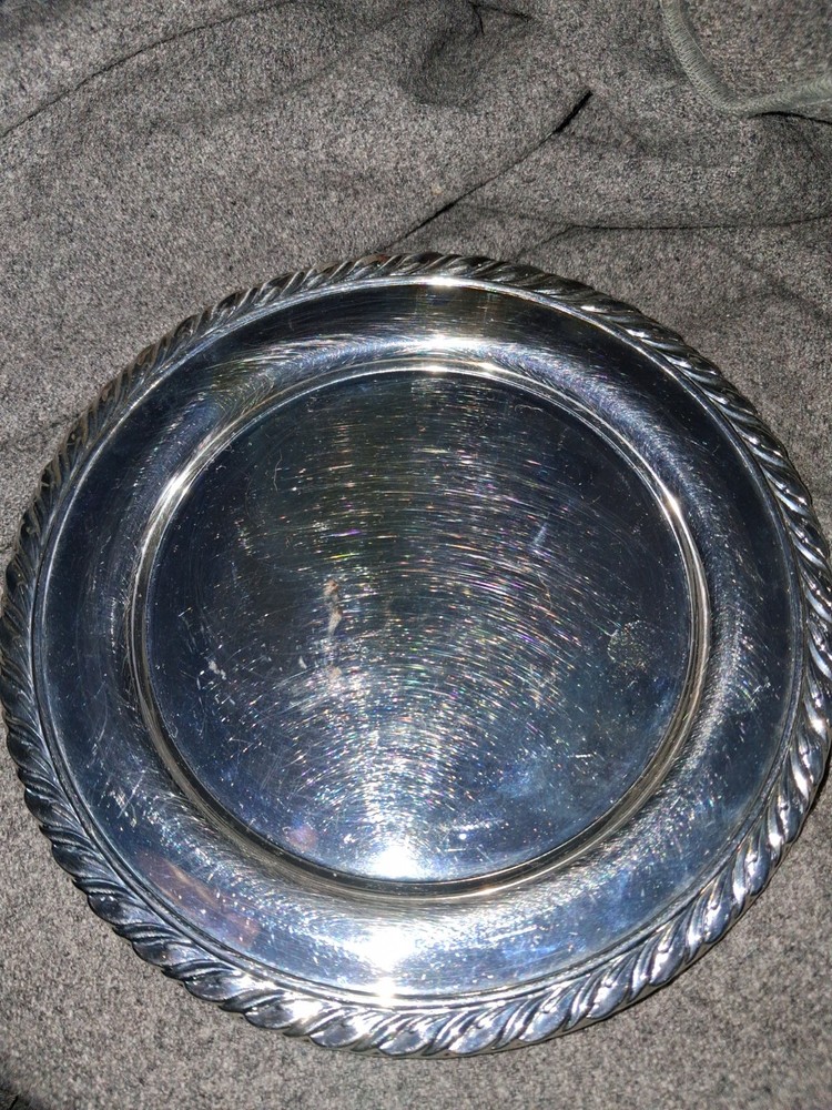 oneida silverplate serving tray