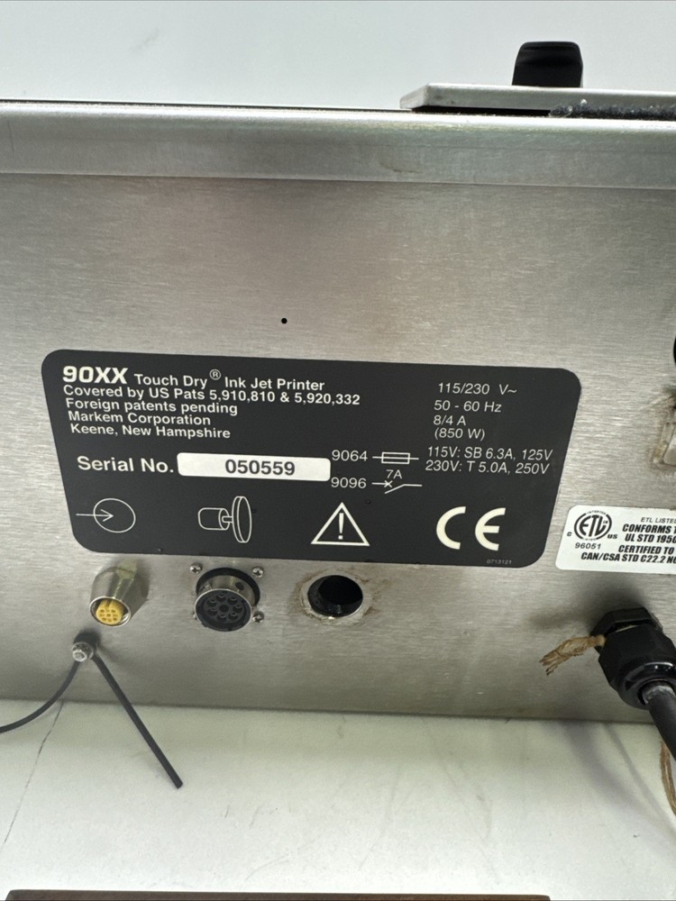 MARKEM PRO INKJET CONTROLLER SYSTEM 9096S