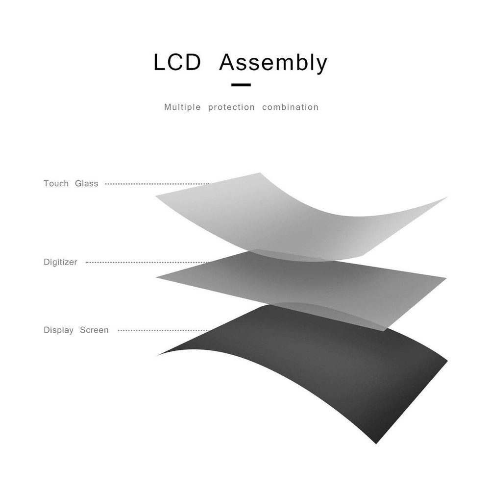 For iPhone 6S 8 6 7 Plus LCD Dispaly Touch Screen Complete Replacement + Button