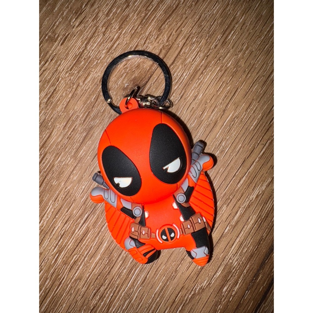 Marvel Deadpool Chibi Keychain Rubber Bag Charm