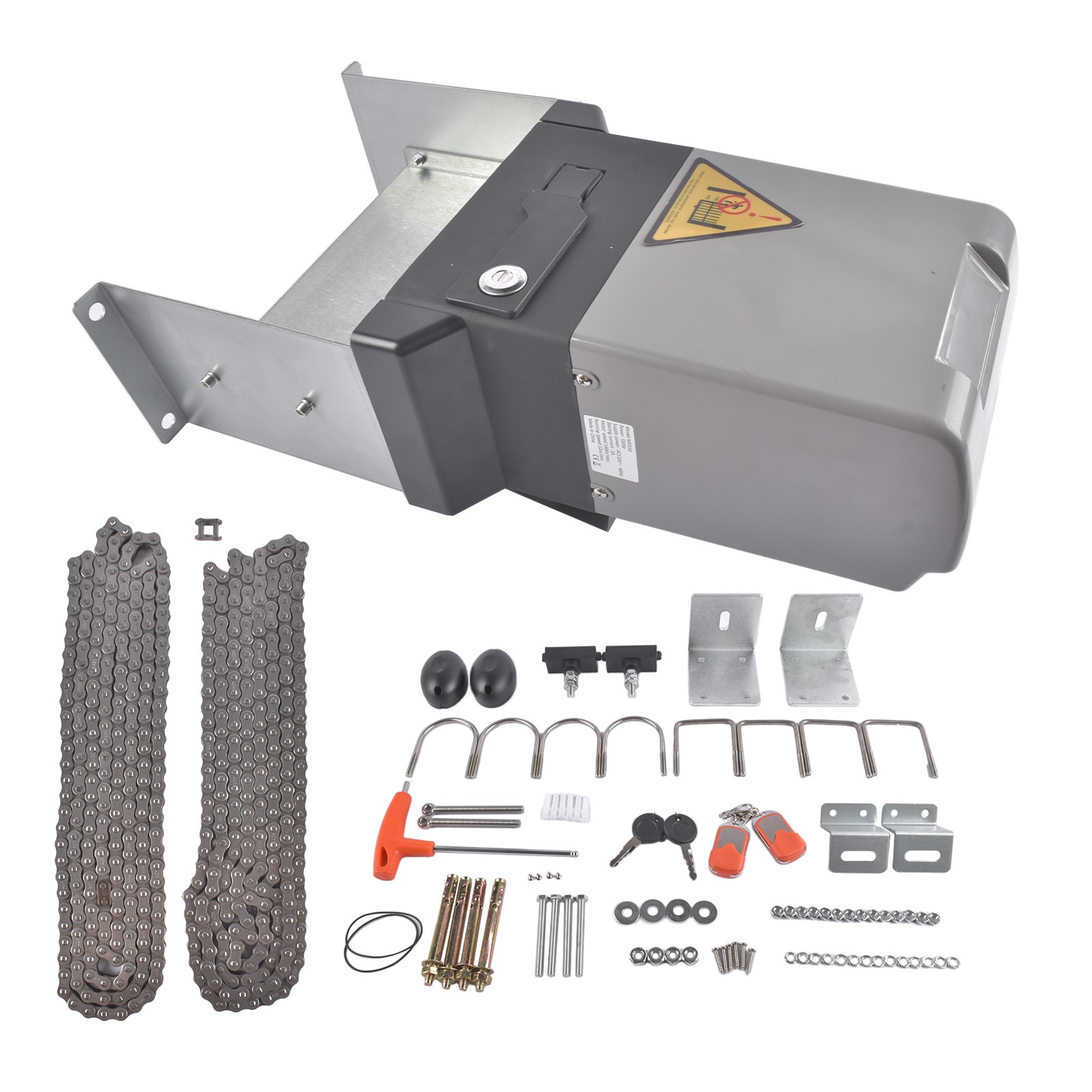 3300lbs Automatic Sliding Gate Opener Electric Door Operator w/ Infrared Sensors