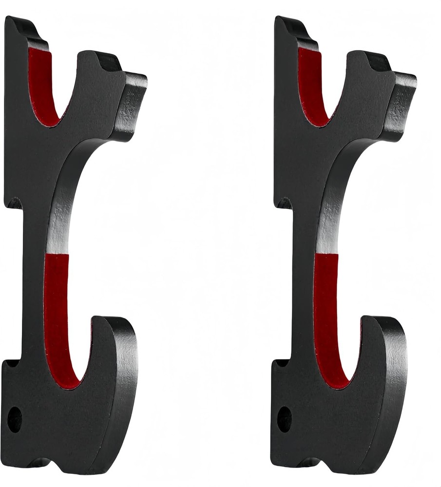 2/Set Sword Hook Wall Mount Samurai Sword Hanger Display Holder Adjustable fo...
