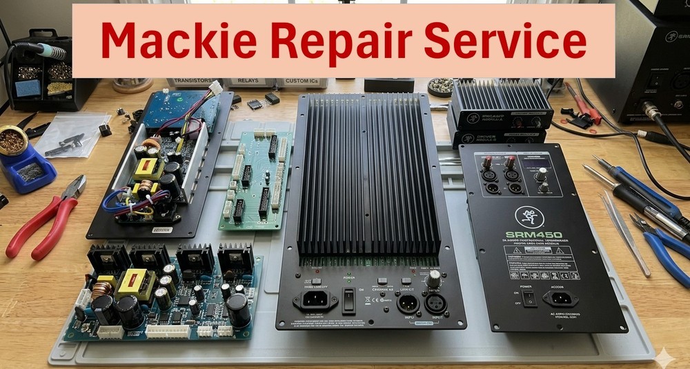 Mackie / Loud Amp Module Repair Service Power Modules / Amp Plates