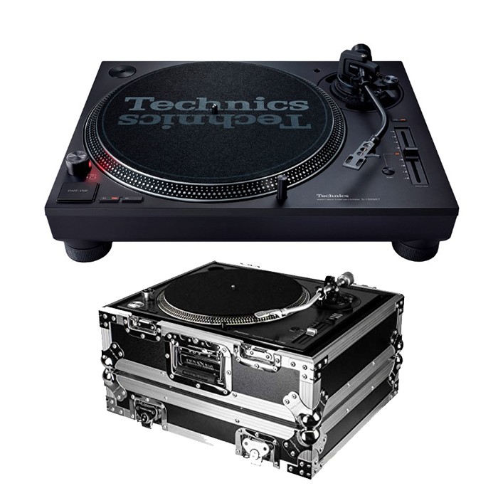Technics SL-1200MK7 Turntable + Odyssey Flight Zone Universal Case