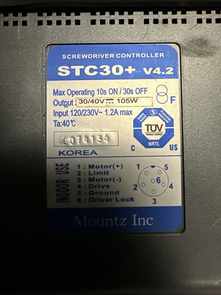 BLDC Electric Screwdriver With Controller STC30+