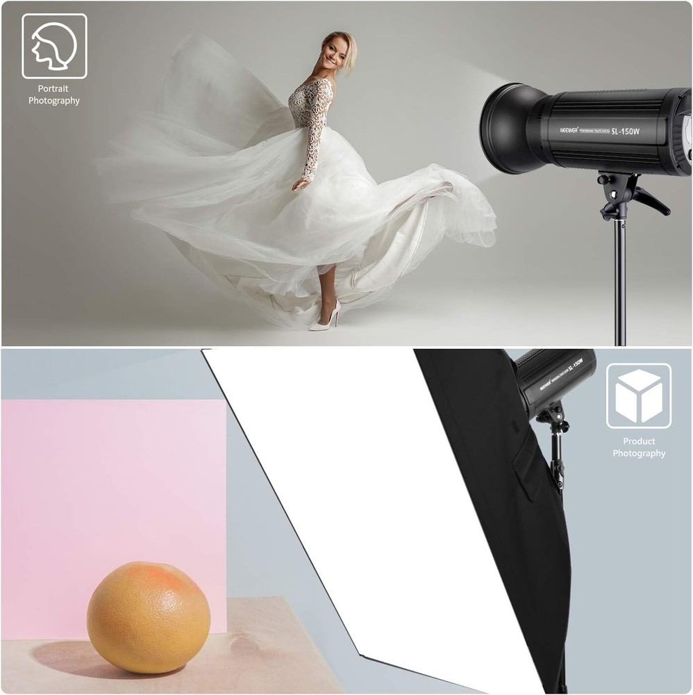 Neewer 150W LED Video Light White 5600K Version Continuous Lighting