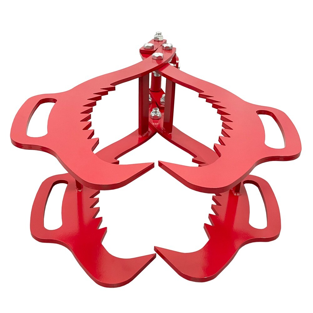 28"Log Clip 4Claw Lifting Hook Log Hook Lifting Hook Lifting Hook Unloading Hook