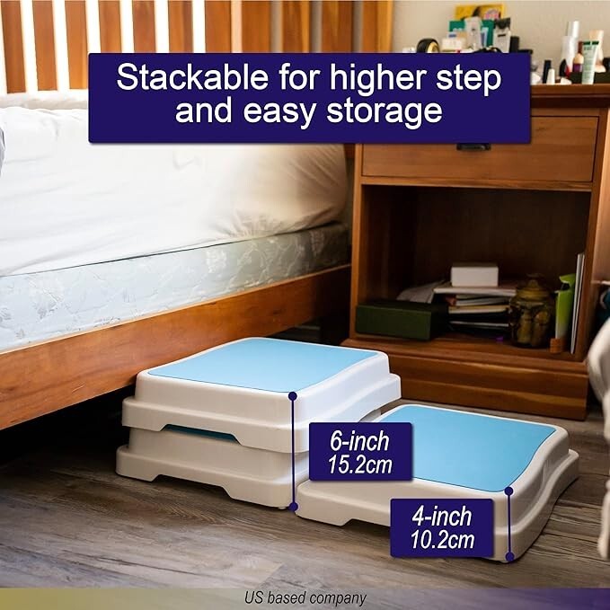 Mondo Medical Step Stool for Disabled 3-piece